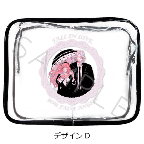 『恋せよまやかし天使ども』クリアポーチ デザインD